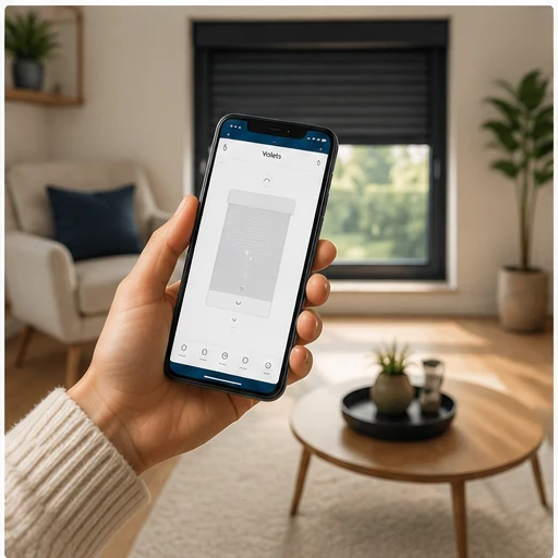 Volet roulant connecté smart home TaHoma Alexa