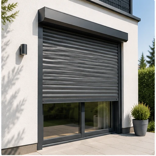 Installation de volet roulant neuf sur fenêtre